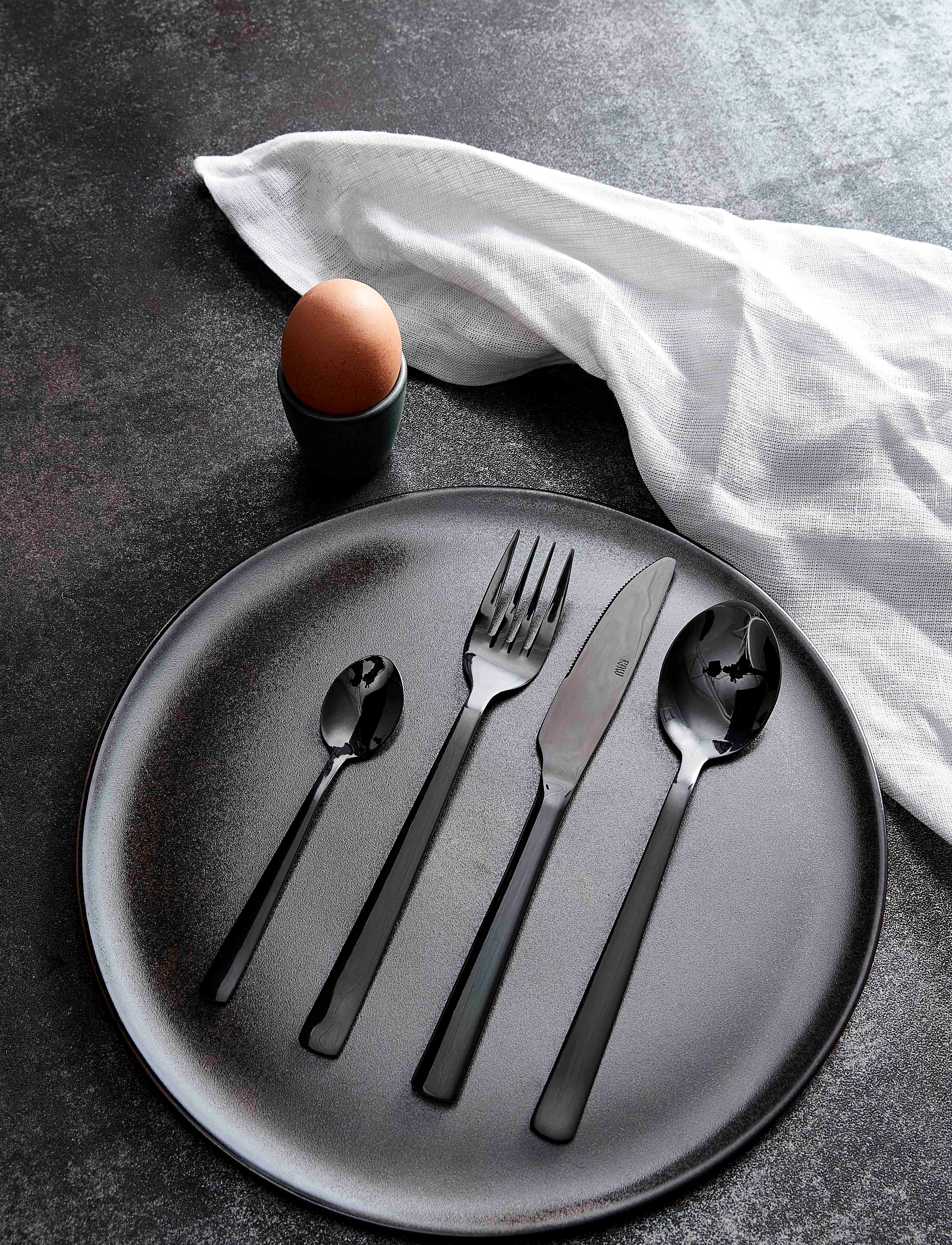 Aida Raw Metallic Brown Middags Tallerken 1 Stk 28 Cm, Ø cm, Plates, Braun - Dinner Homeware