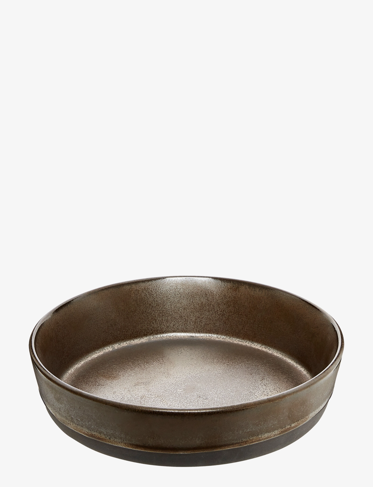 Aida - RAW Metallic Brown - suppe tallerken 1 stk d19,4 x h4,5 cm - die niedrigsten preise - brown - 2