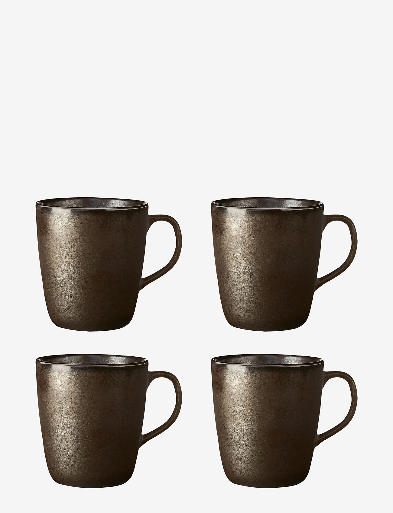 Aida - raw mug with handle metallic brown - die niedrigsten preise - brown - 0