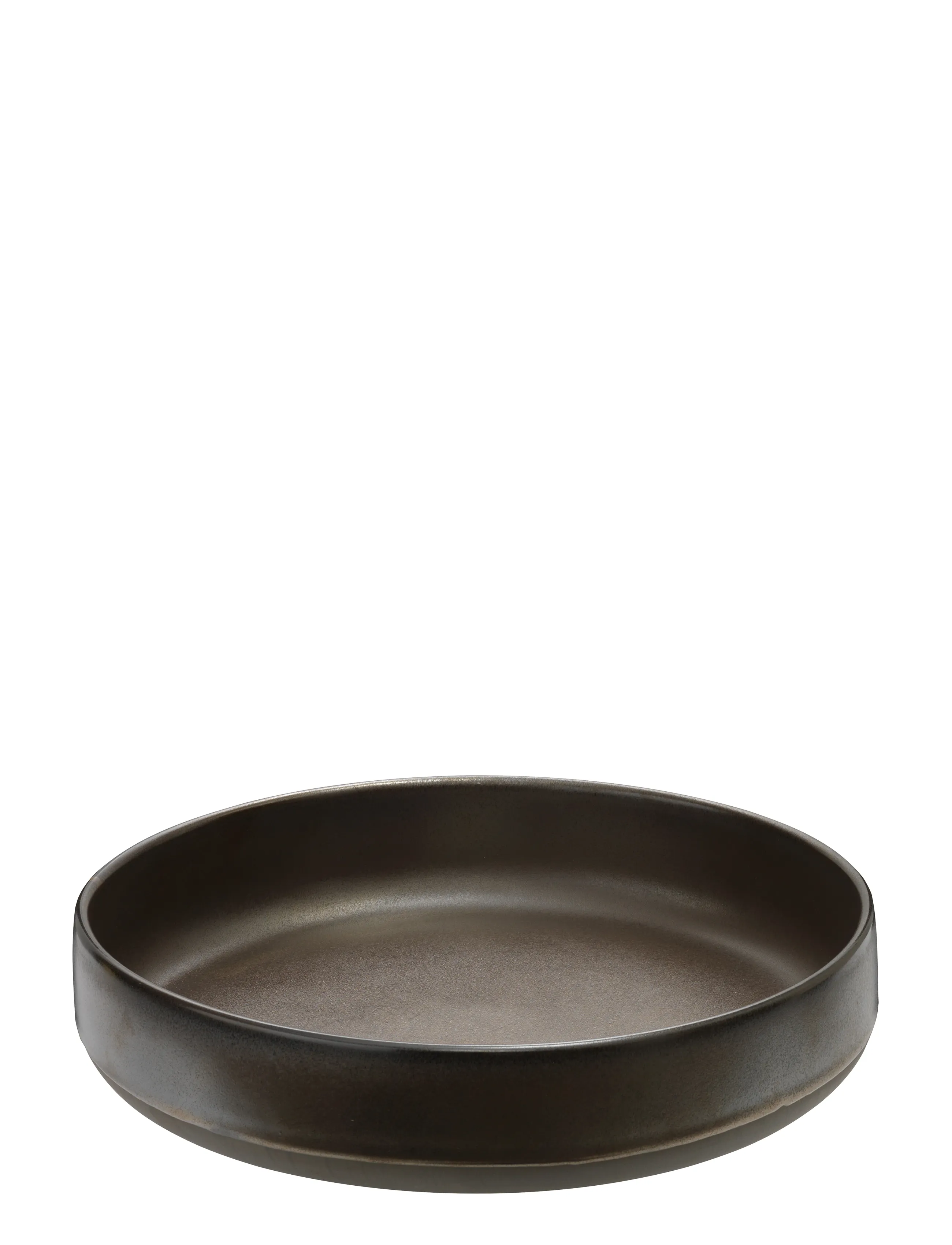 Aida Raw Metallic Brown Serveringsskål 1 Stk D30 X H6,4 Cm, Salad Skål, Brun, Str: ONE SIZE