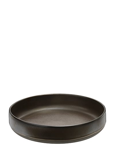 Aida RAW Metallic Brown - serveringsskål 1 stk d30 x h6,4 cm - Salatschüsseln - BROWN / brown