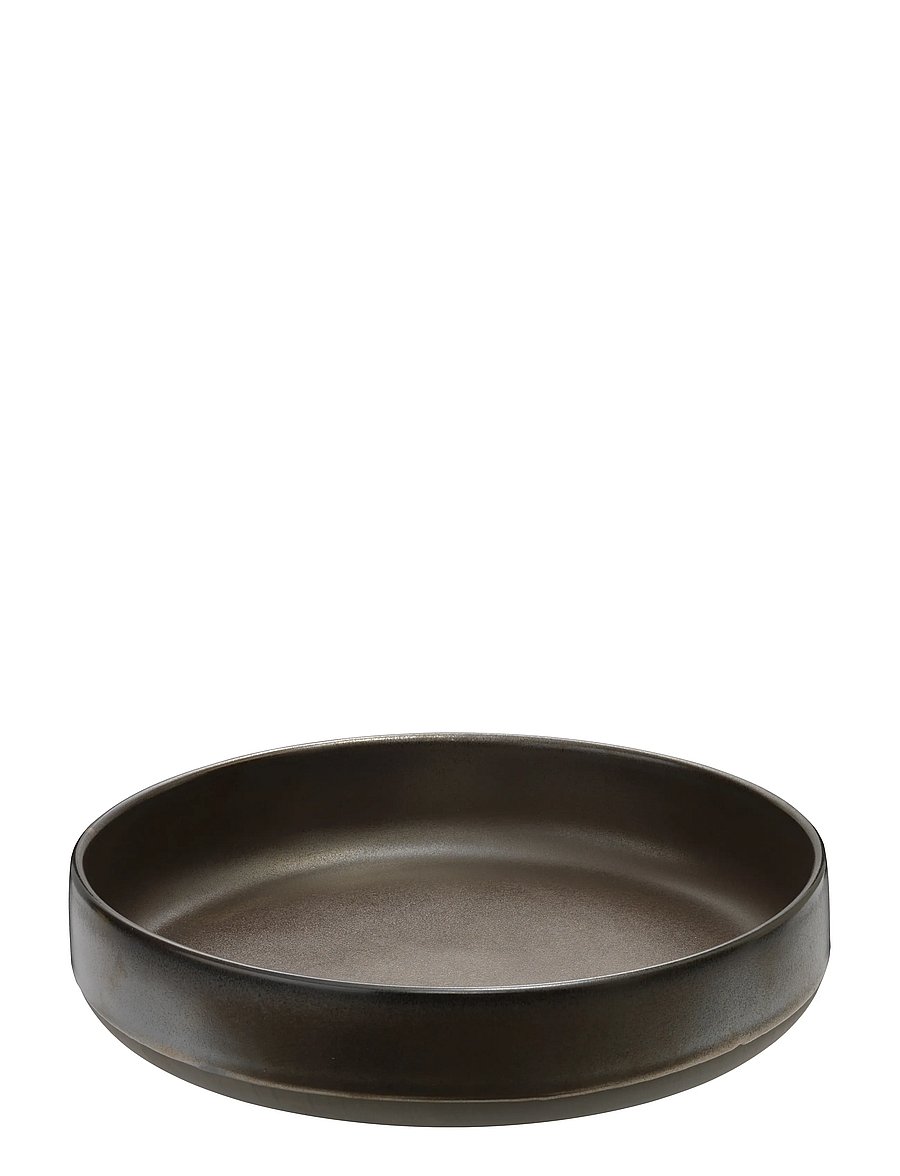 Aida - RAW Metallic Brown - serveringsskål 1 stk d30 x h6,4 cm - servierschalen - brown - 1