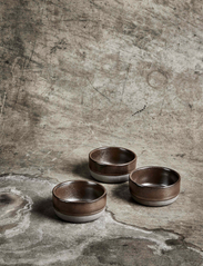 Aida - RAW Metallic Brown - small bowl - serveringsskåle - brown - 2