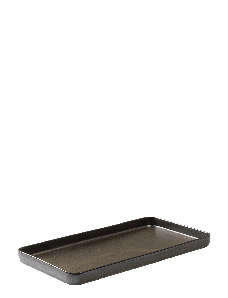 Aida - RAW Metallic Brown - rectangular dish - die niedrigsten preise - brown - 0