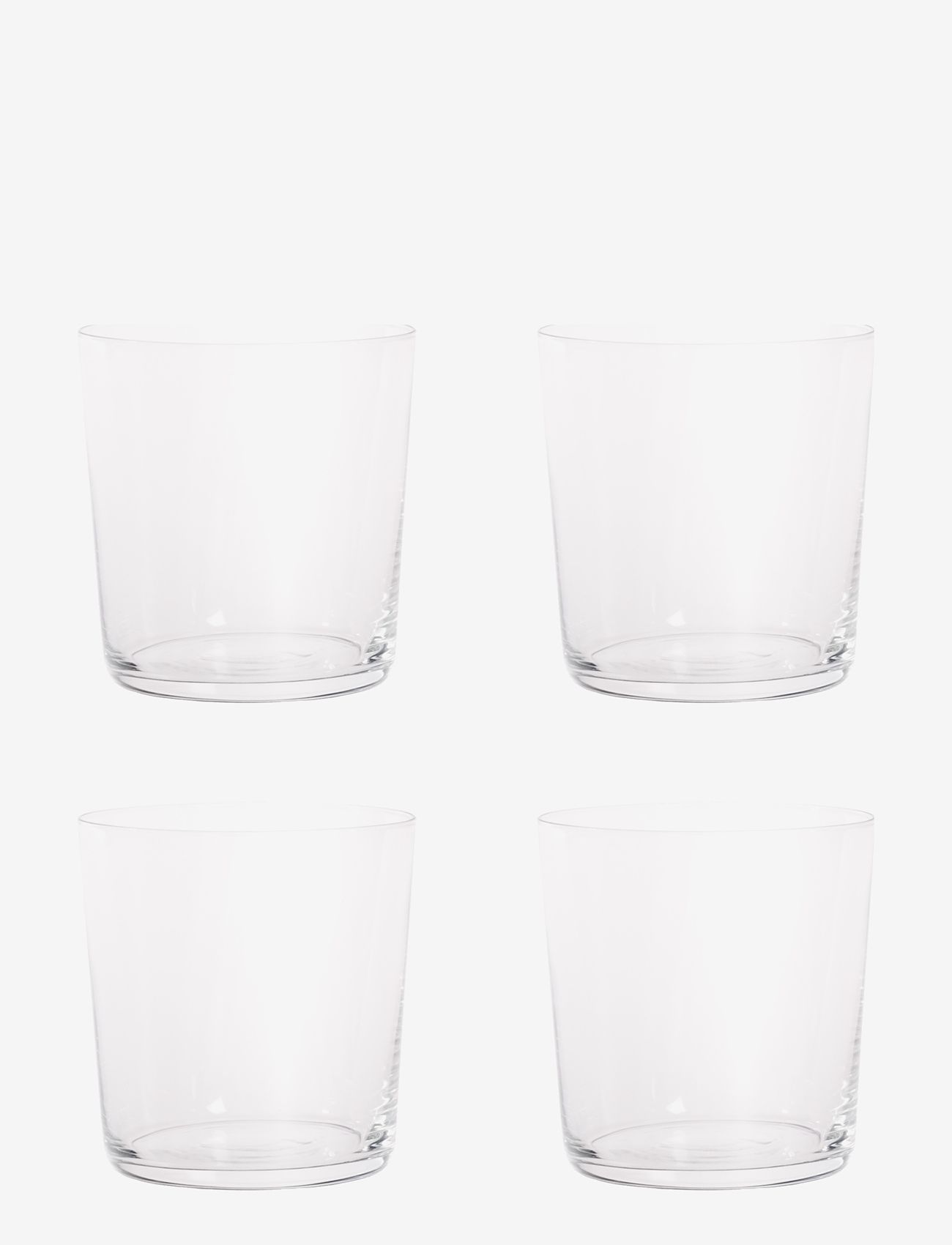 Aida - RAW Glass - vandglas clear 4 stk 37 cl  sleeve packing - drikkeglas - clear - 1