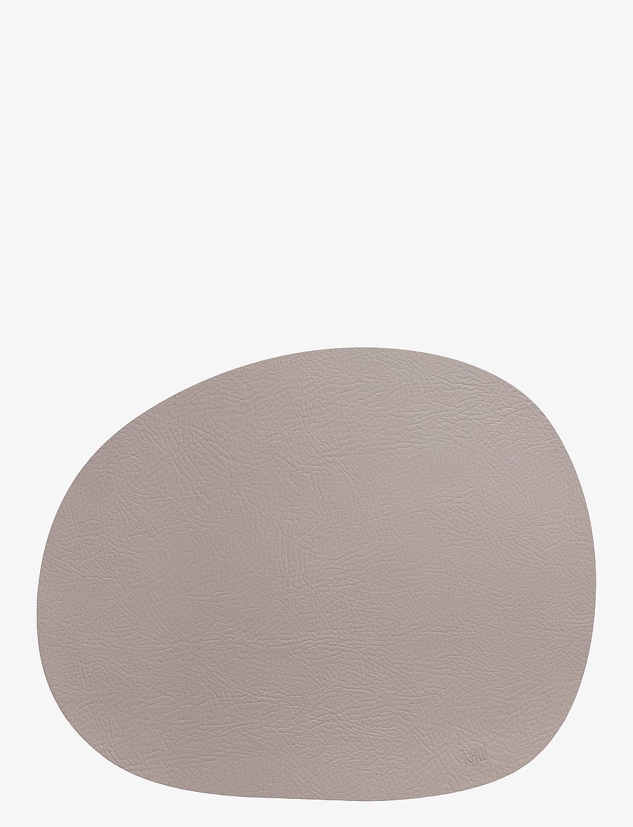Aida - RAW Buffalo - dækkeserviet 95% genbrugslæder dusty rose 1 stk 41x33,5 cm - valentinstaggeschenke - rose - 1