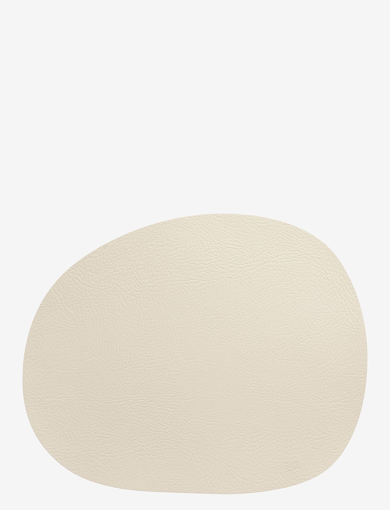 Aida - RAW Buffalo - dækkeserviet 95% genbrugslæder warm nude  1 stk 41x33,5 cm - nach preis einkaufen - nude - 0