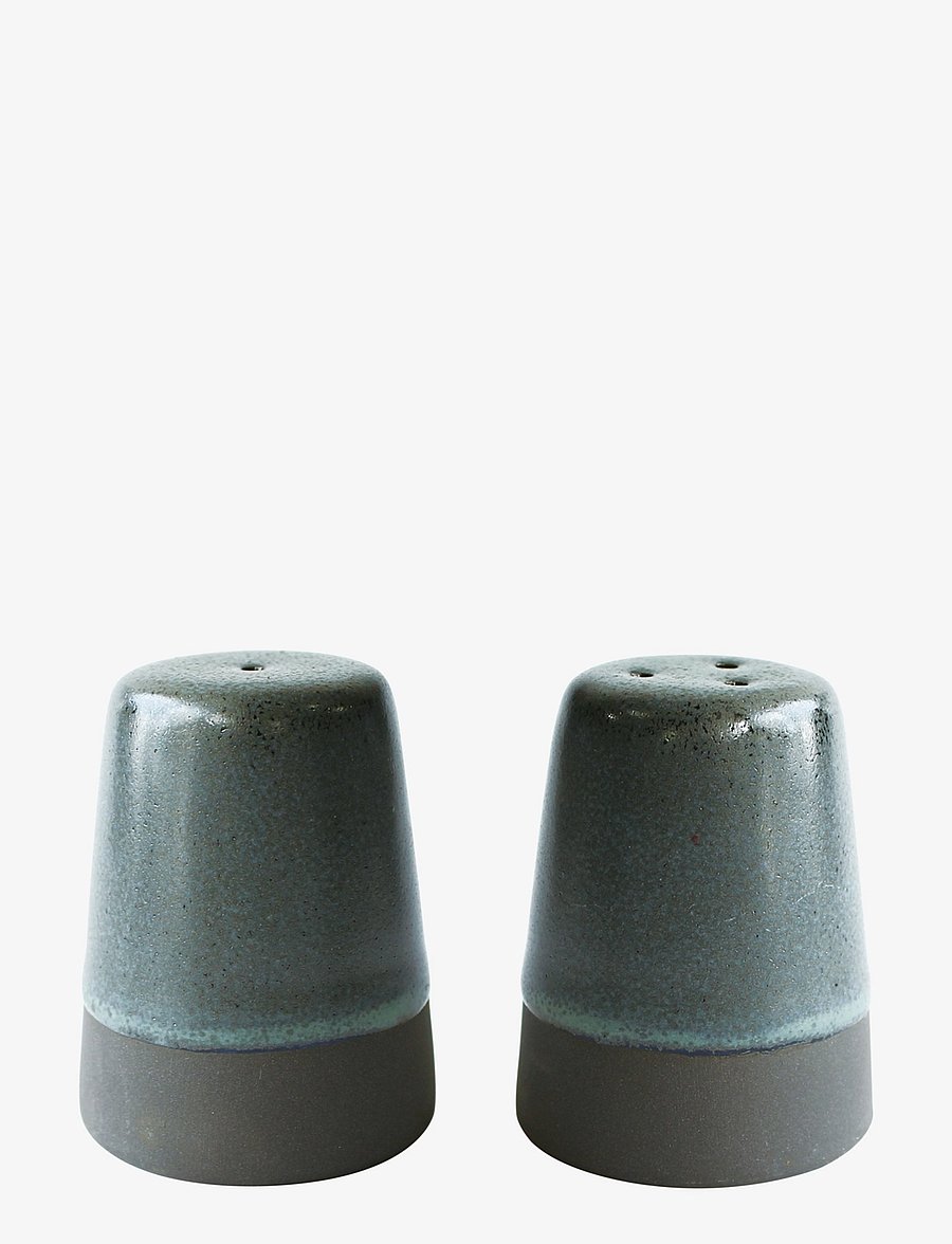 Aida - RAW Northern Green - salt / pepper 1 set - salz- & pfefferstreuer - green - 1
