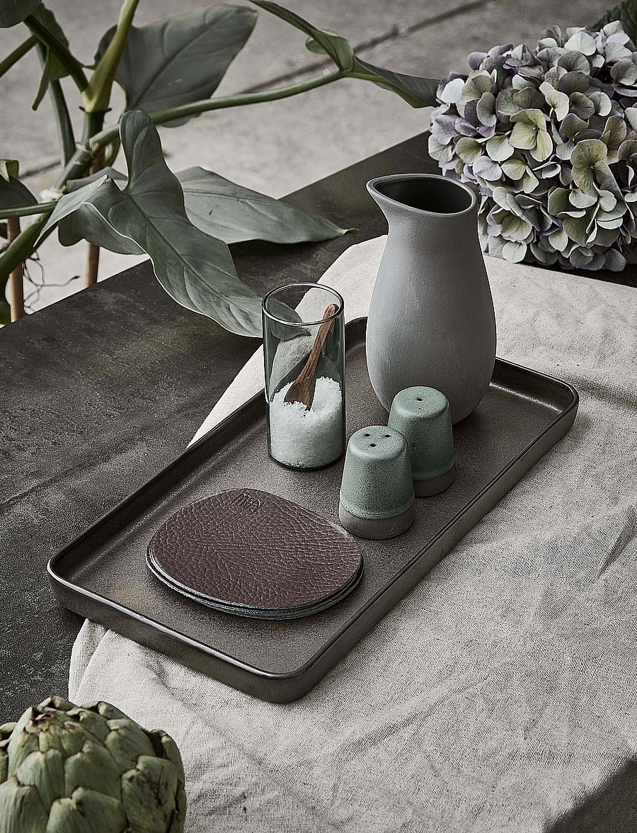 Aida - RAW Northern Green - salt / pepper 1 set - salz- & pfefferstreuer - green - 3