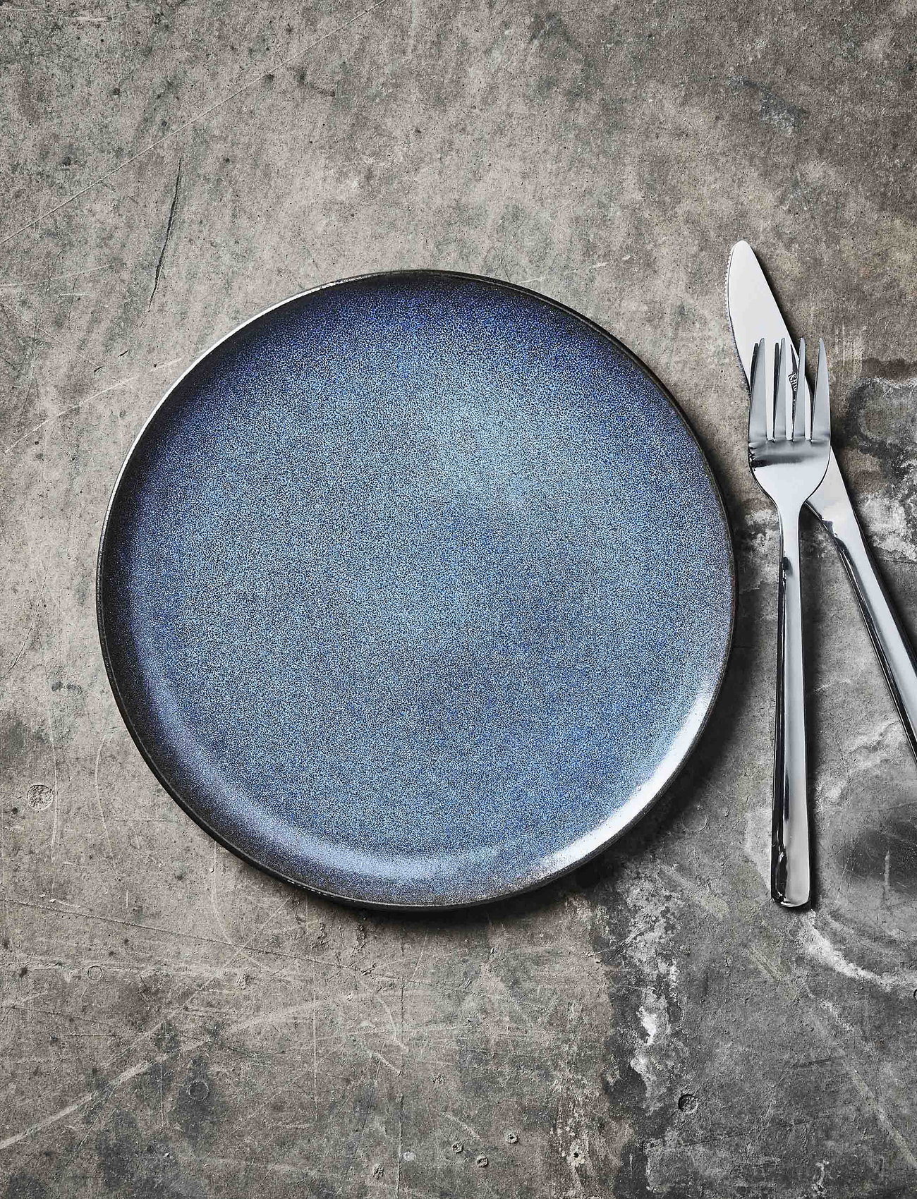 Aida - RAW Midnight Blue - dessert plate - laveste priser - blue - 1