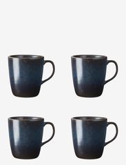raw mug with handle Midnight blue - BLUE