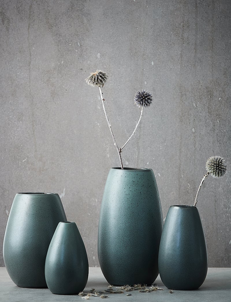 Aida - RAW Northern Green - vase 1 stk d3 xh13,5 cm - die niedrigsten preise - green - 1