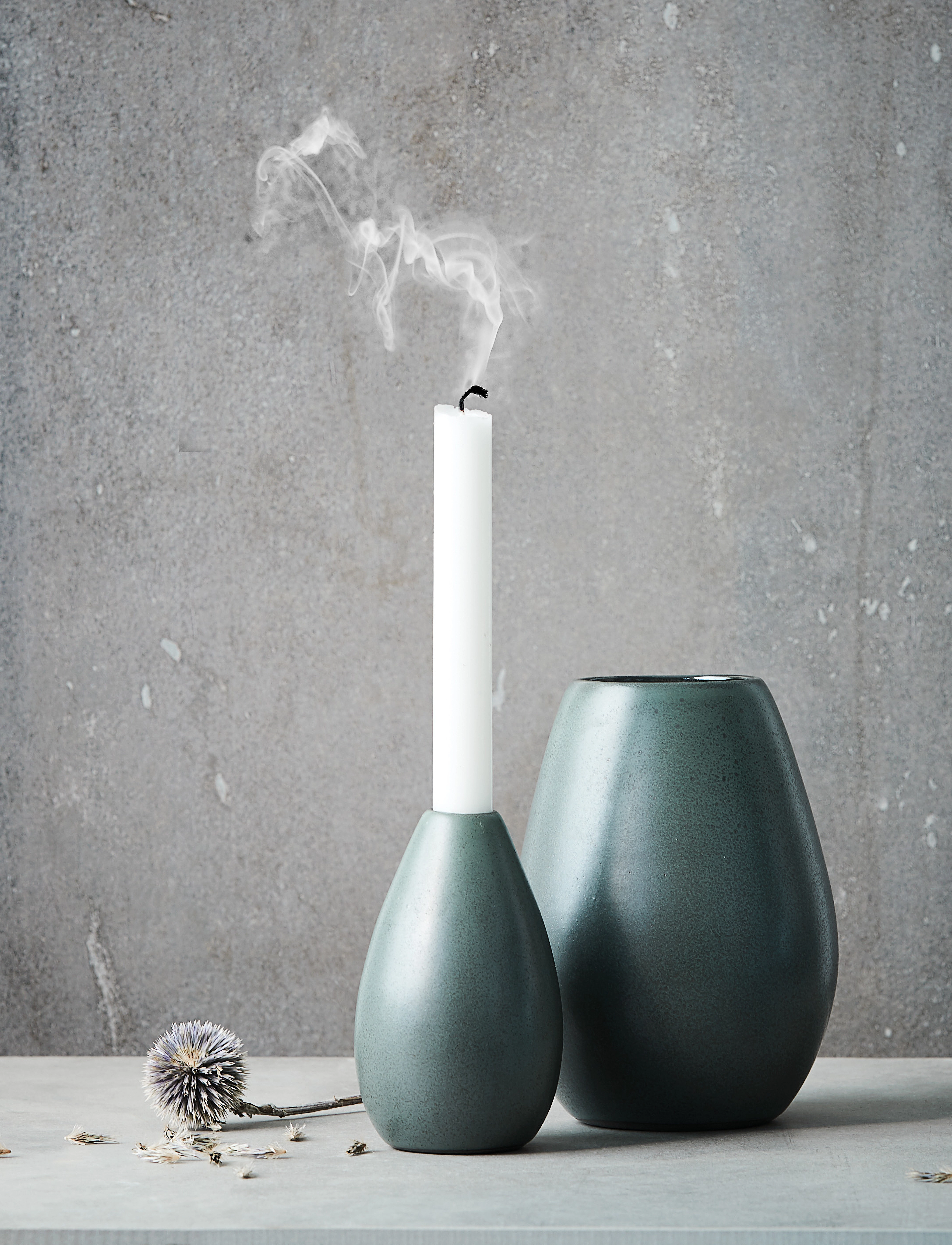 Aida - RAW Northern Green - vase 1 stk d3 xh13,5 cm - die niedrigsten preise - green - 2