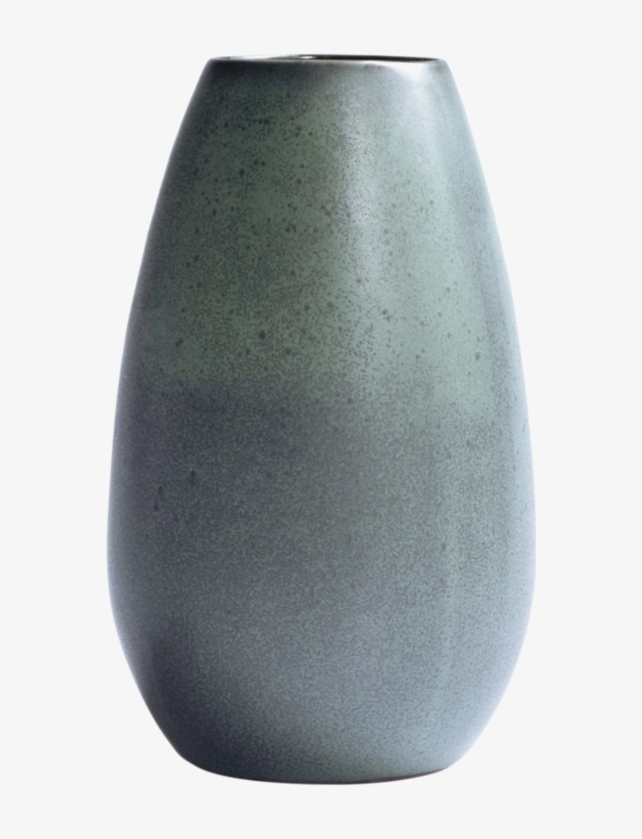 Aida Raw Northern Green Vase 1 Stk D5Xh16 Cm, Lille vase, Grøn, Str: H16CM