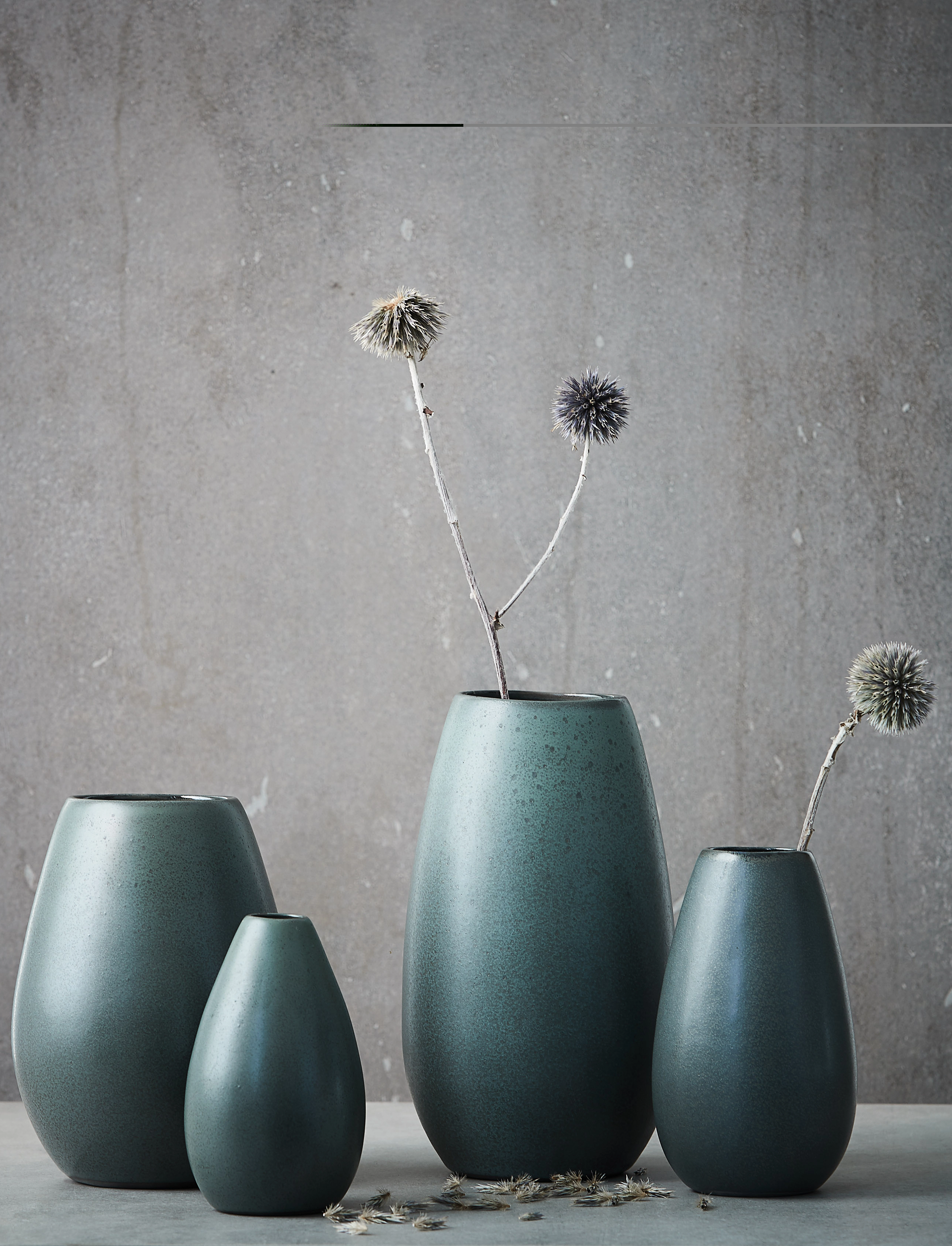 Aida - RAW Northern Green - vase  1 stk d8xh18,5 cm - laveste priser - green - 2