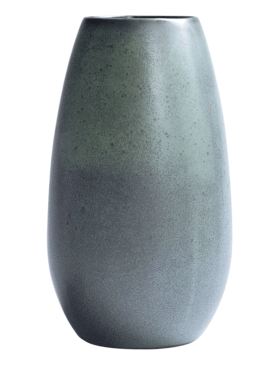 Aida - RAW Northern Green - vase 1 stk d7,5xh23,5 cm - vasen - green - 1