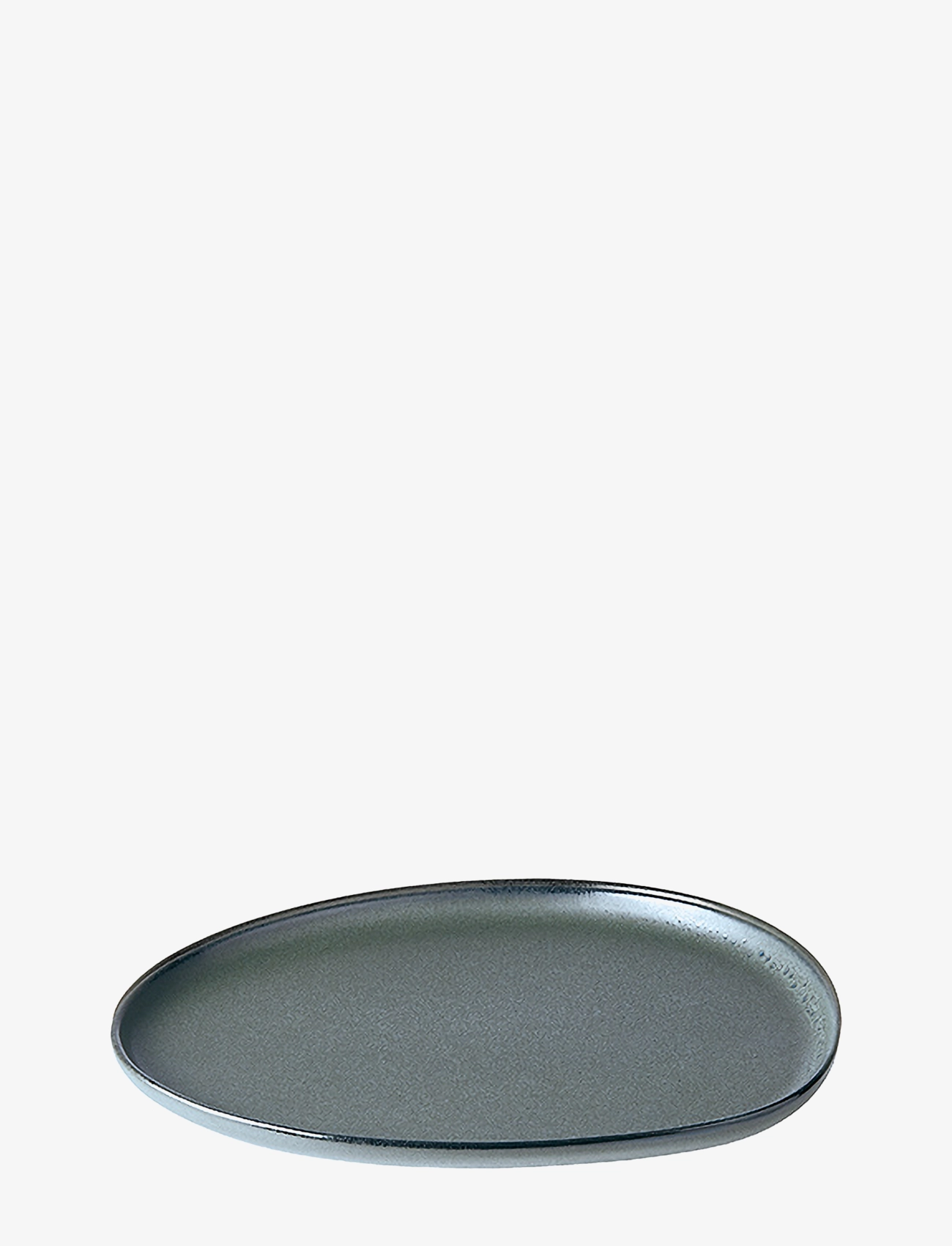 Aida - RAW Northern Green - Organic frokost tallerken  1 stk 24x21 cm - vaagnad ja roogade serveerimisalused - green - 2