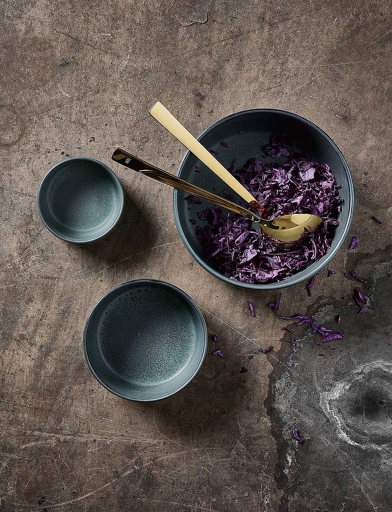 Aida - RAW Northern Green - skålesæt 3 dele d19,5 x h8 cm + d13,5xh6 cm + d9,5xh4,5 cm 24 cl gaveæske - osta hinna alusel - green - 2