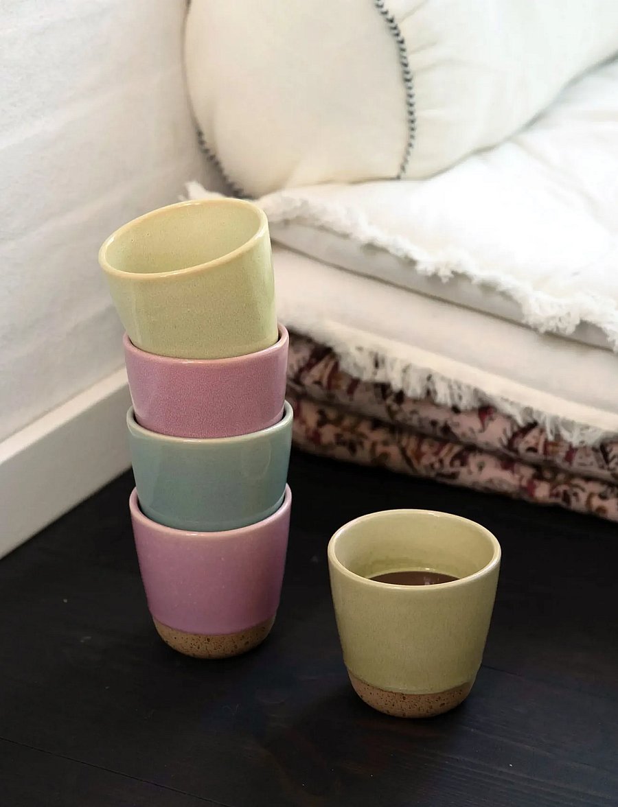Aida - RAW colour - single wall mug 30 cl 6 pack 6 pcs - kaffetassen - multi-coloured - 0