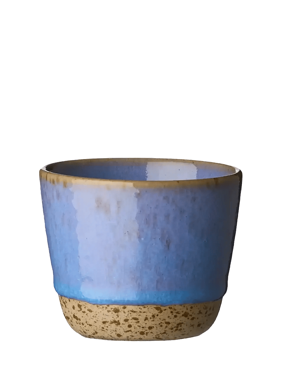 Aida - RAW Colour Mug Without Handle - kaffetassen - blueish - 1