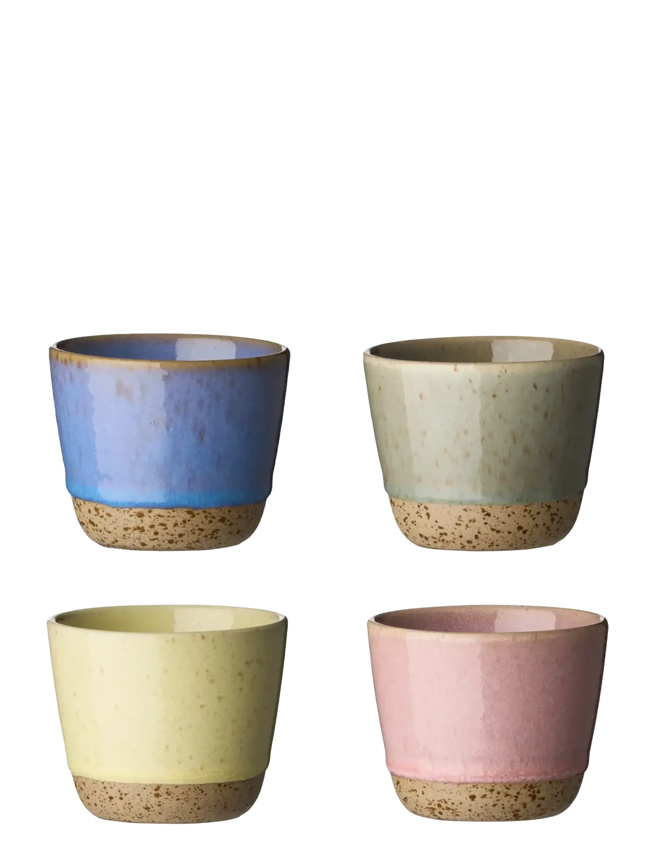 Aida RAW colour - krus u hank 20 cl. 4 pak 1 x Greenish /Blueish/Yellowish/Roseish - Uutuudet - MULTI / blue