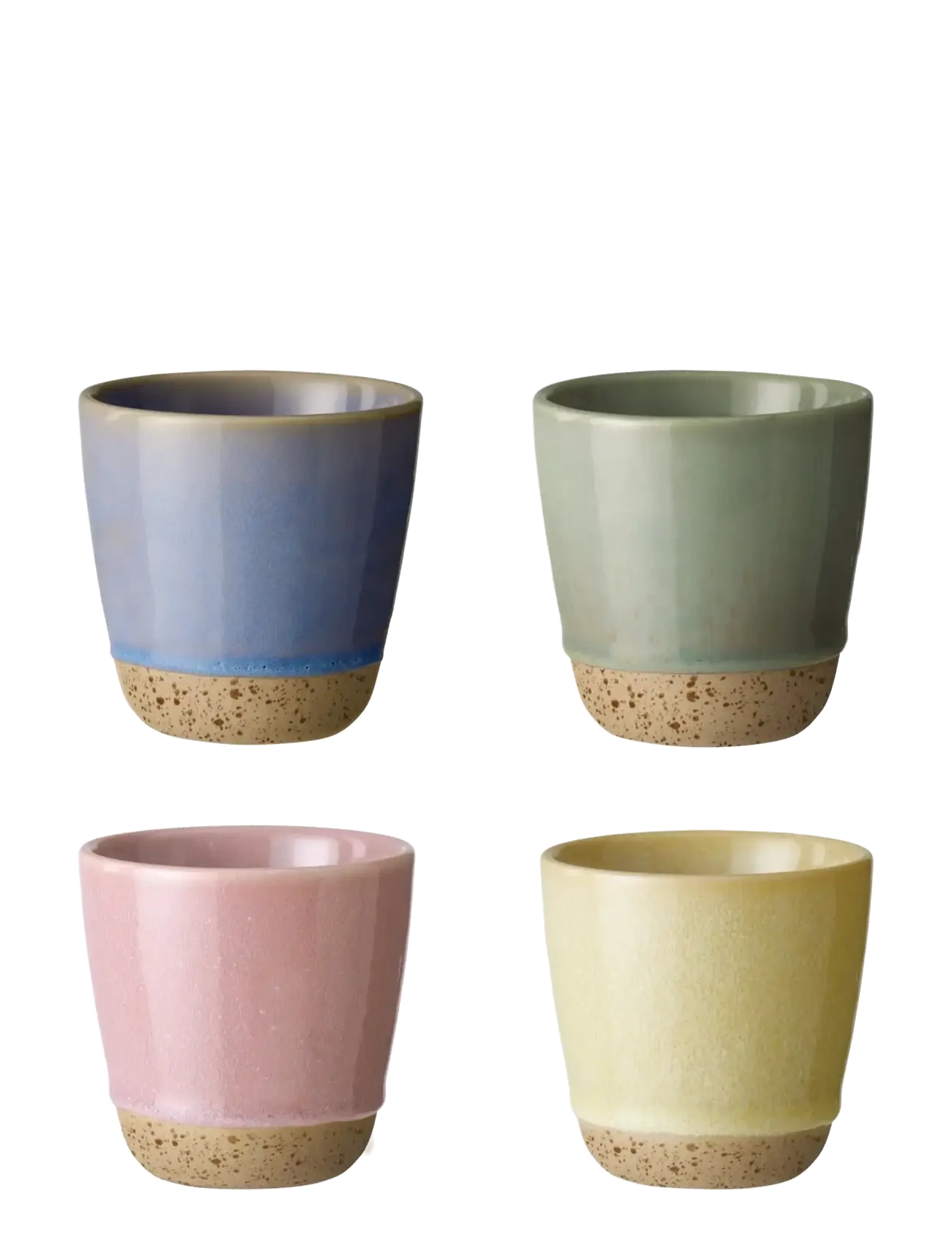 Aida RAW Colour - krus uden hank 30 cl. 4 pak 30 cl. - Coffee cups - MULTI / multi