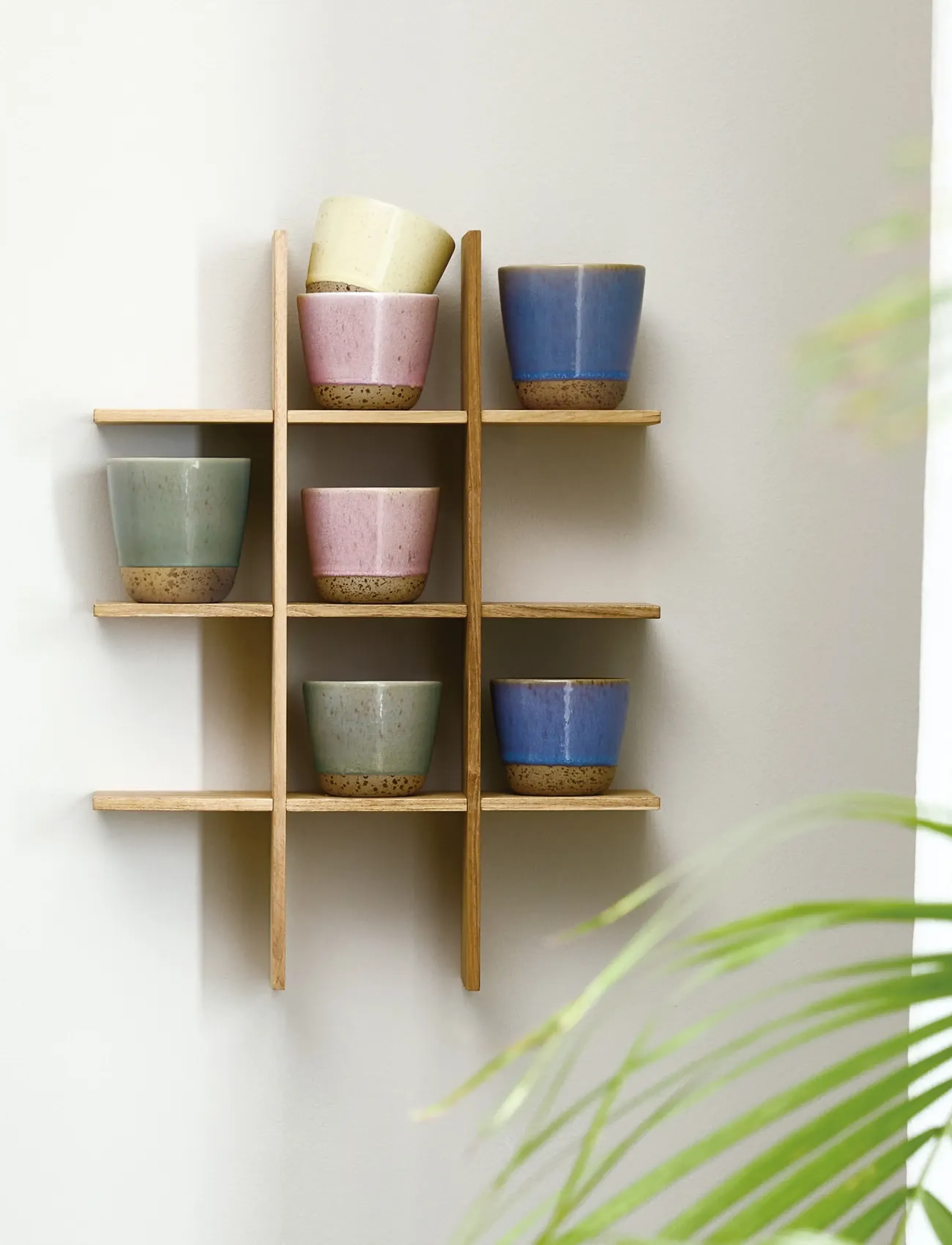 Aida - RAW Colour - krus uden hank 30 cl. 4 pak 30 cl. - coffee cups - multi - 0