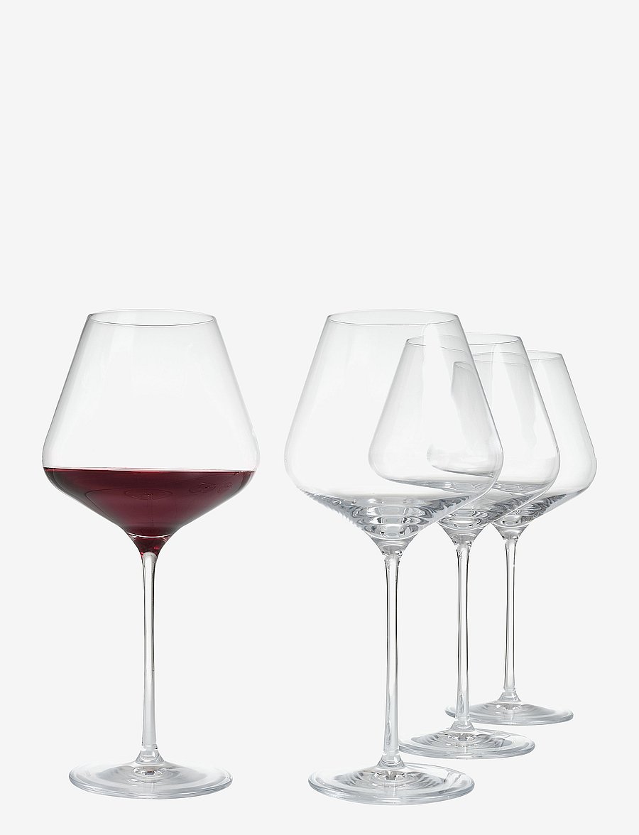 Aida - Connoisseur Extravagant - glas lysere rødvine 4 stk No. 1 d11xh25 cm, 71 cl gaveæske - rotweingläser - clear - 2