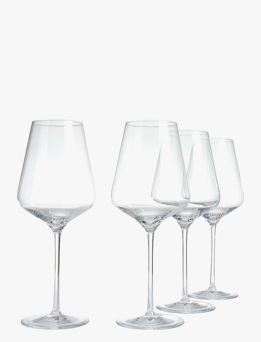 Aida - Connoisseur Extravagant - glas kraftig mørke rødvine 4 stk No. 3 d10xh25,5 cm, 64,5 cl gaveæske - rotweingläser - clear - 1