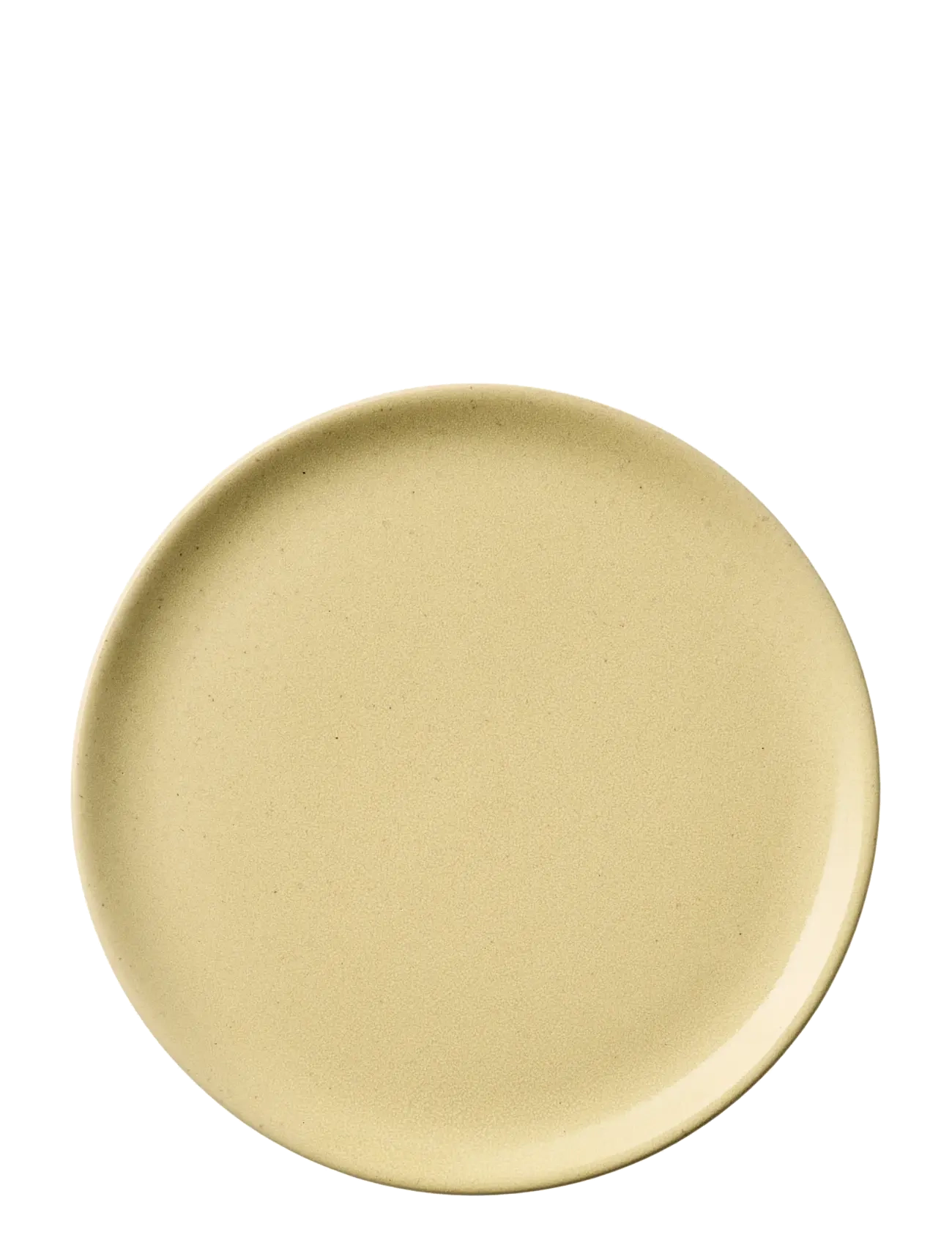Aida RAW colour - dess. tall Yellowish 20  cm. - Dinner plates - YELLOWISH / beige