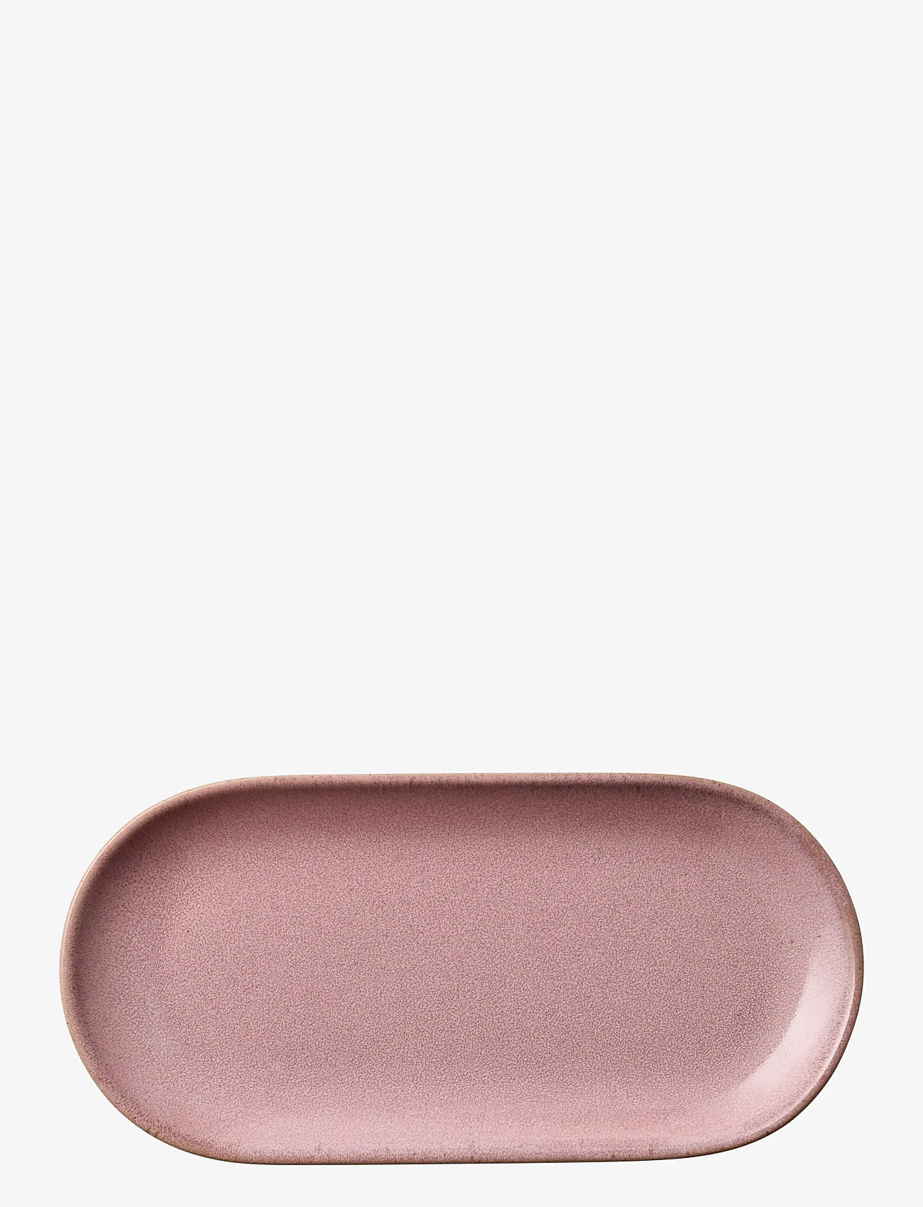 Aida - RAW Colour - oval tall. Roseish 25x12x1,5 cm. - roseish - 1