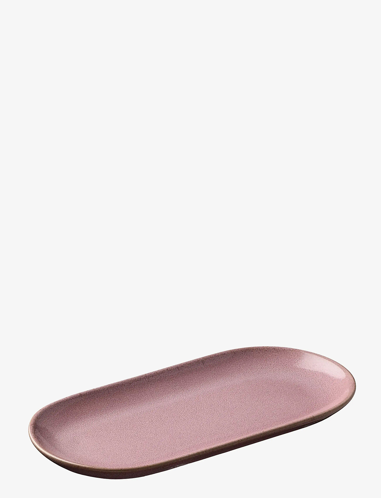 Aida - RAW Colour - oval tall. Roseish 25x12x1,5 cm. - roseish - 2