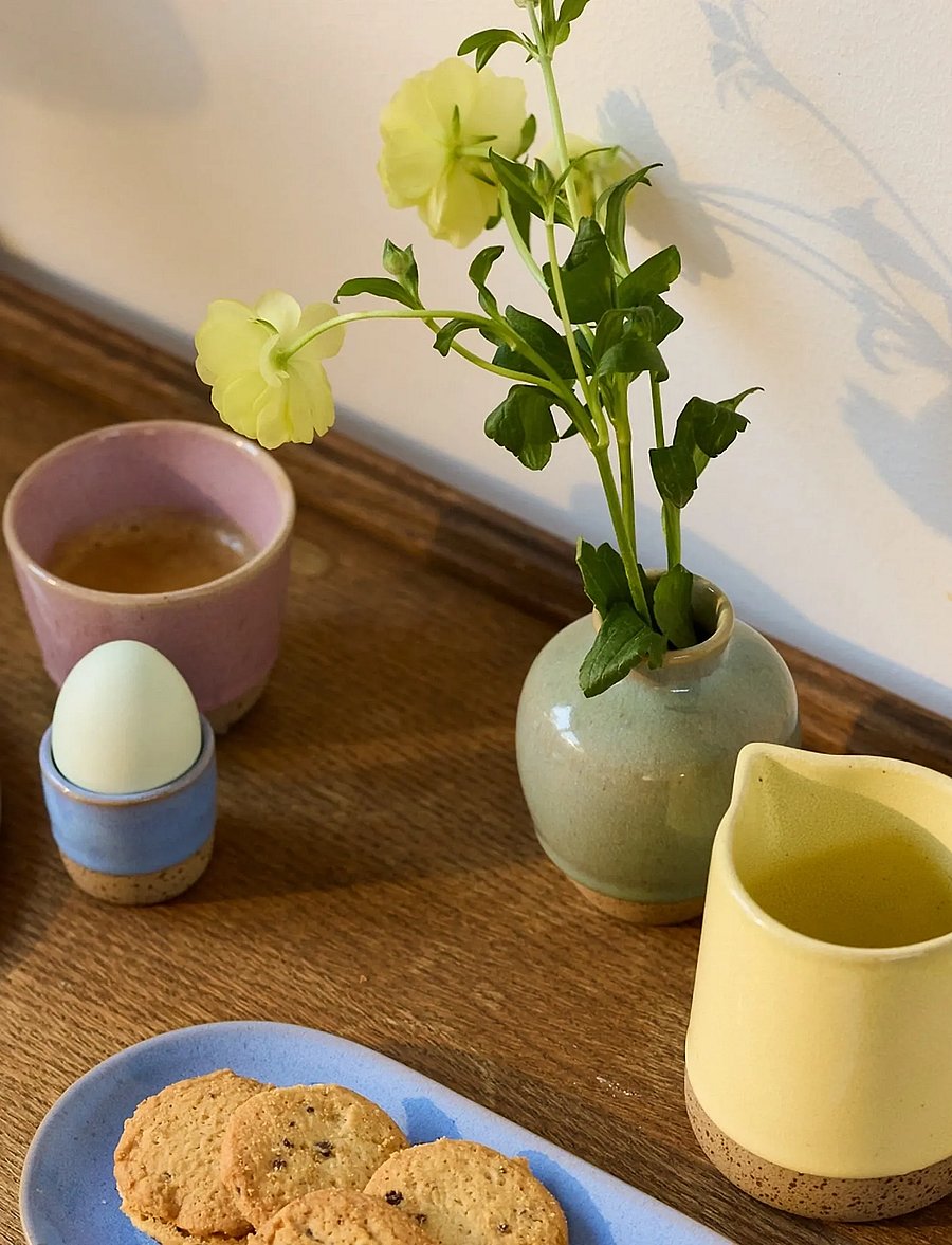 Aida - RAW Colour - vase Greenish H10 cm. - vasen - greenish - 2