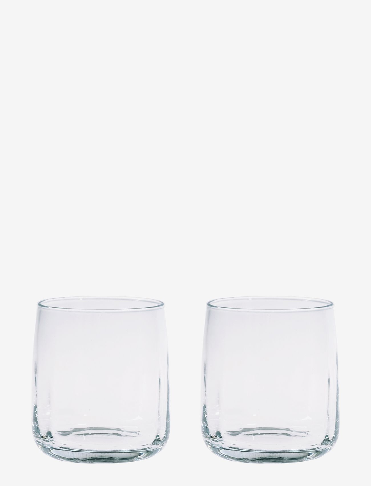Aida - søholm sonja - waterglass clear 30 cl facet pattern 2 pcs g - laveste priser - clear - 0