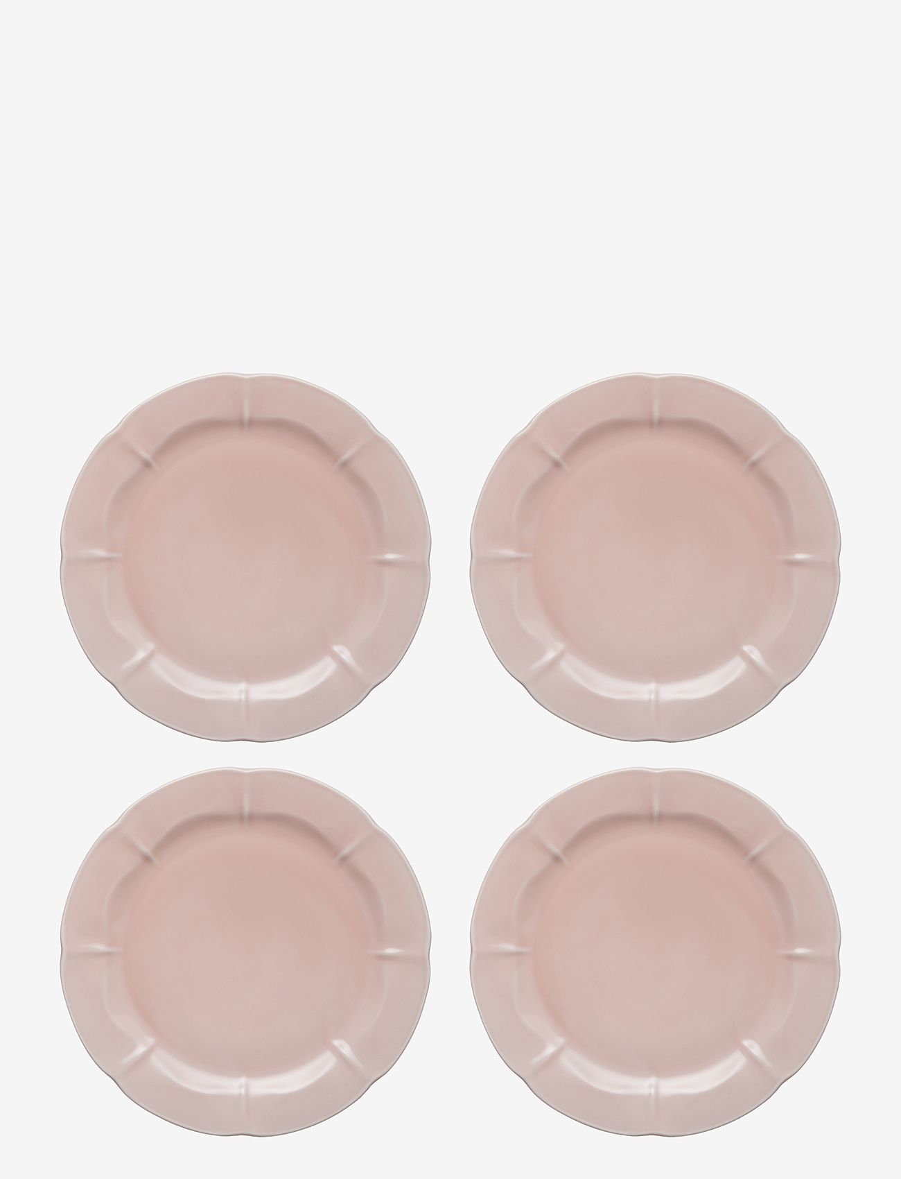 Aida - SØHOLM Solvej  dinner plate 4 pcs - køb efter pris - soft pink - 0