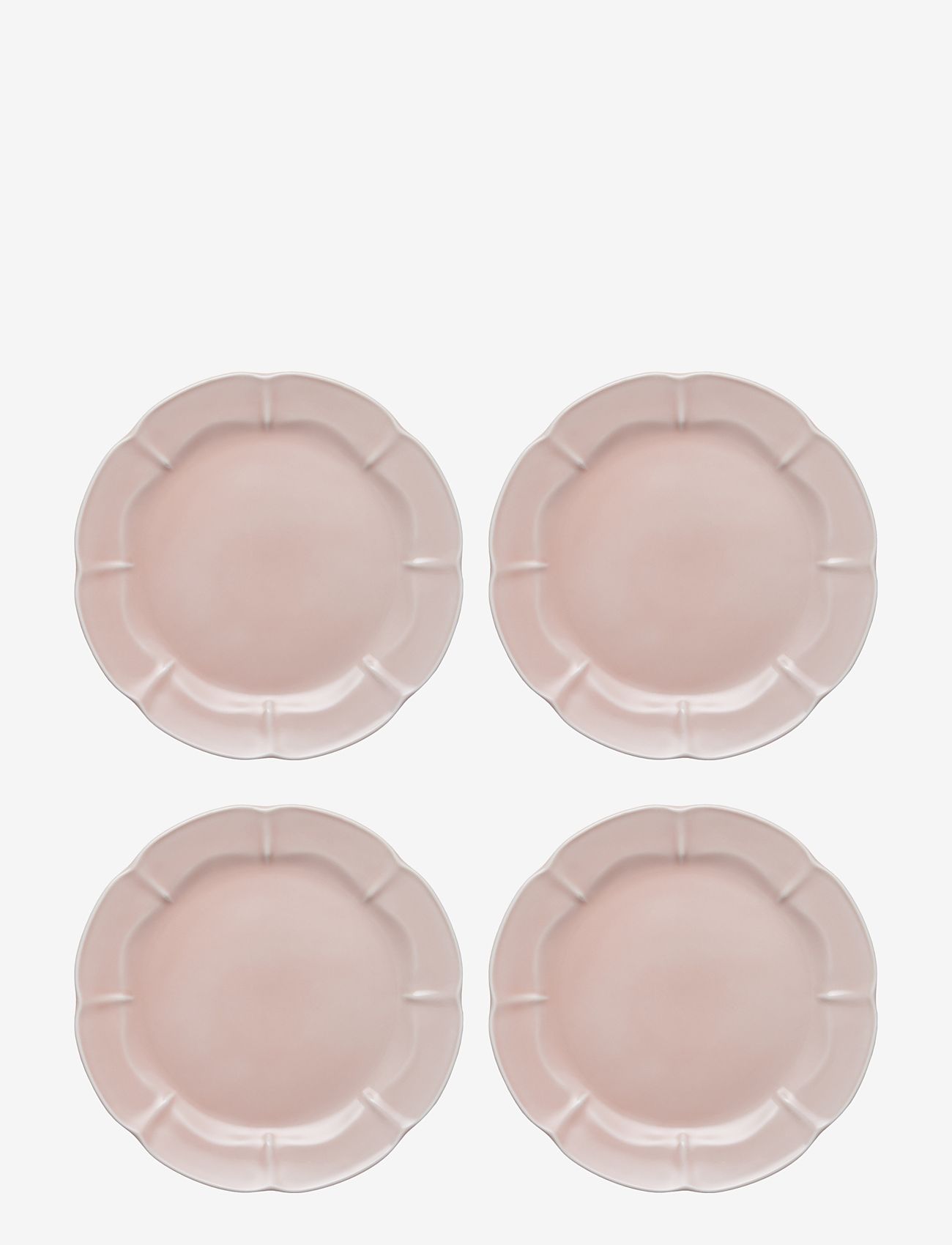 Aida - SØHOLM Solvej  lunch plate 4 pcs - geschirrsets & geschirrservice - soft pink - 1
