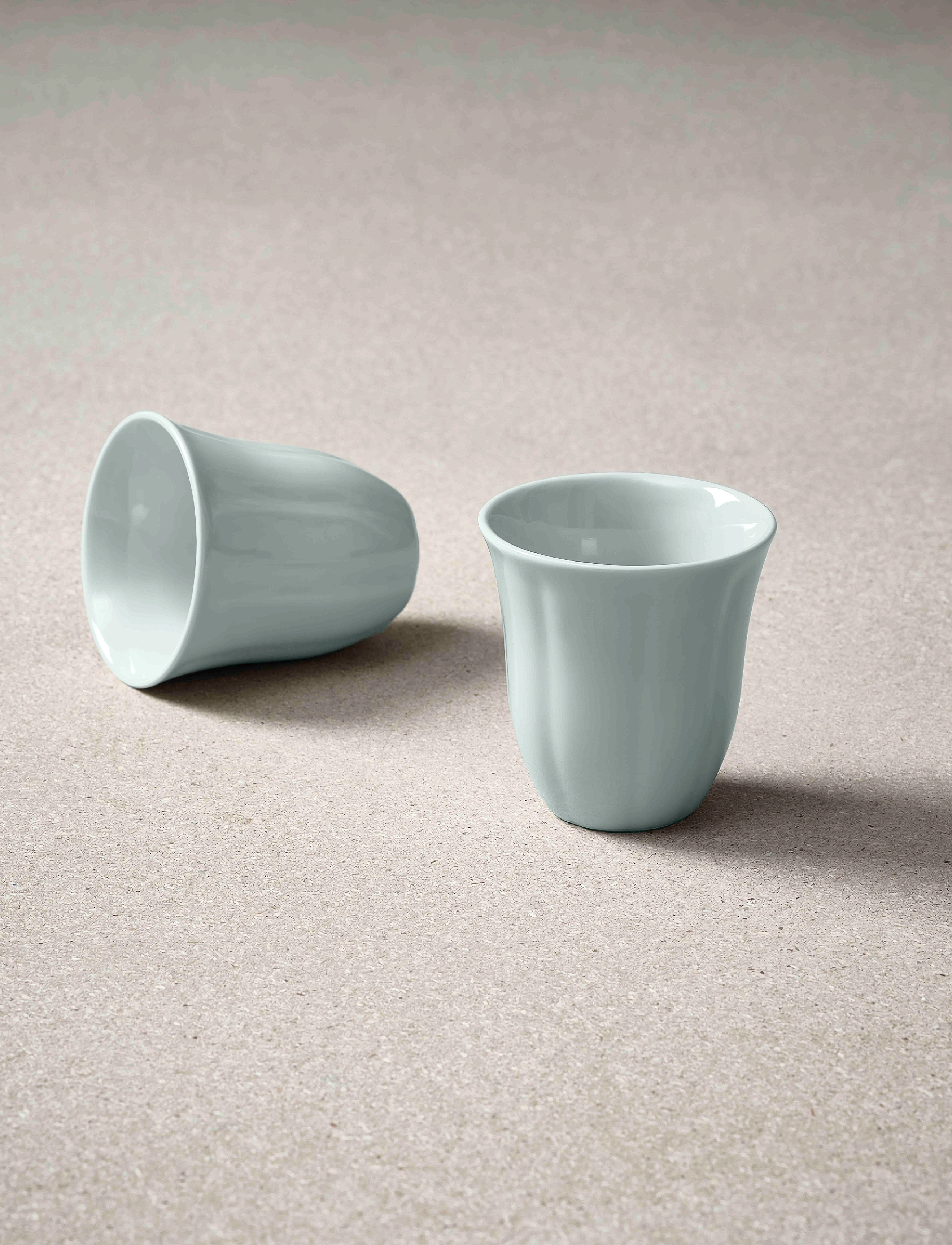 Aida Søholm Solvej Mug W/O Handle 4 Pcs, 30 CL x 30, Cups & Mugs, Blau - Coffee Cups, Homeware