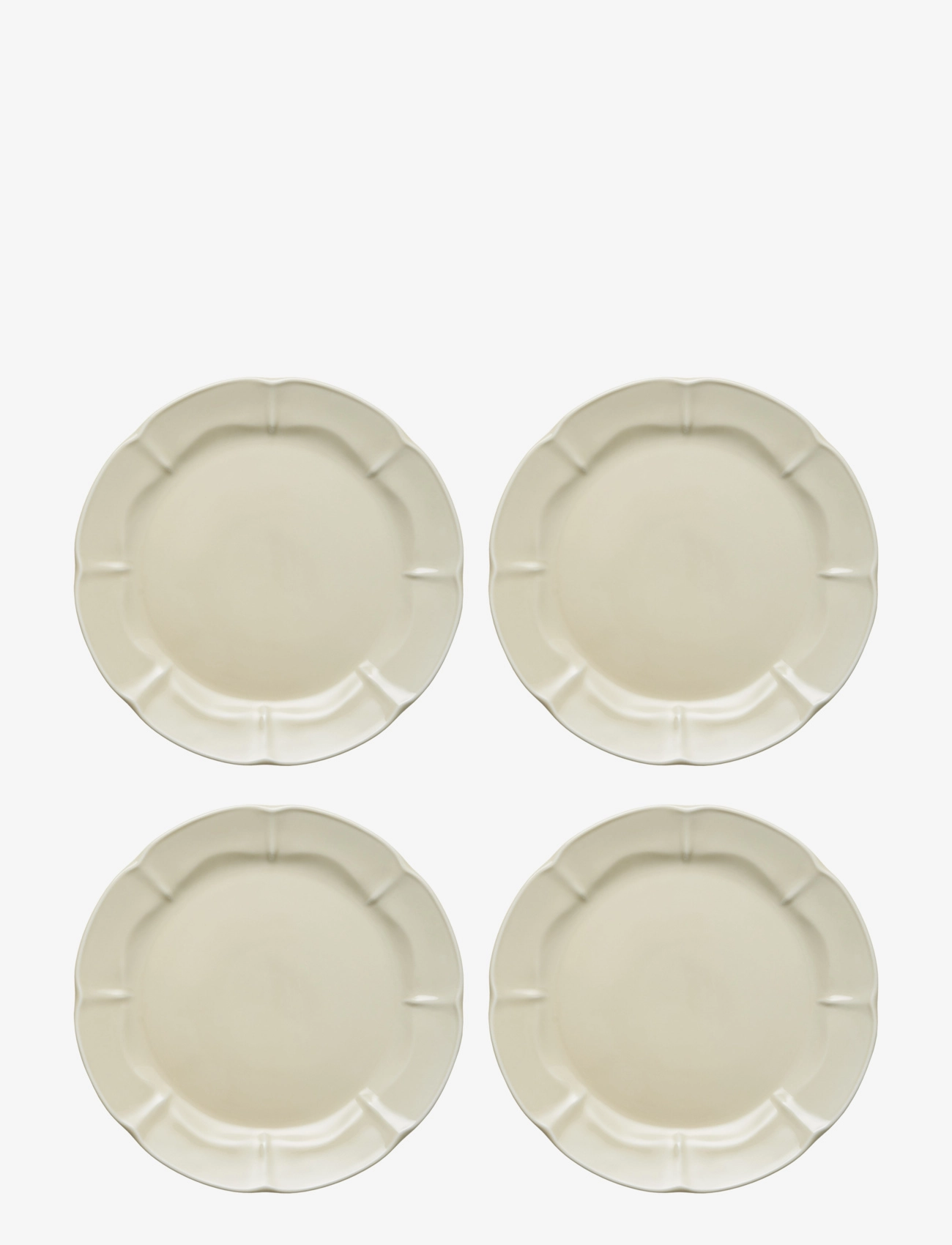AIDA Søholm Solvej Lunch Plate 4 Pcs Gelb - Ø 22 CMx30 - Unisex