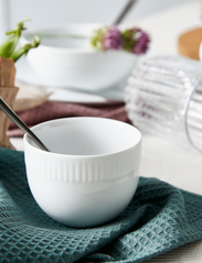 Aida - relief sugar bowl white porcelain - lowest prices - white - 2