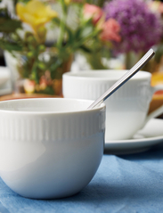 Aida - relief sugar bowl white porcelain - lowest prices - white - 3