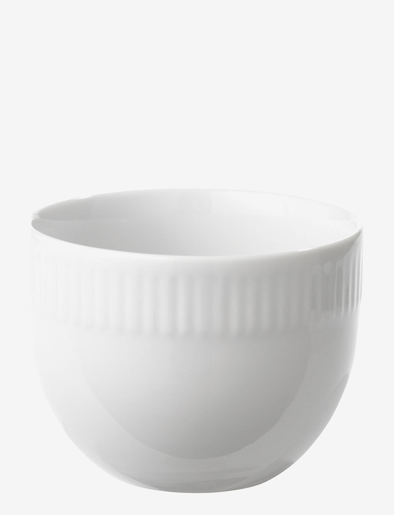 Aida - relief sugar bowl white porcelain - lägsta priserna - white - 0