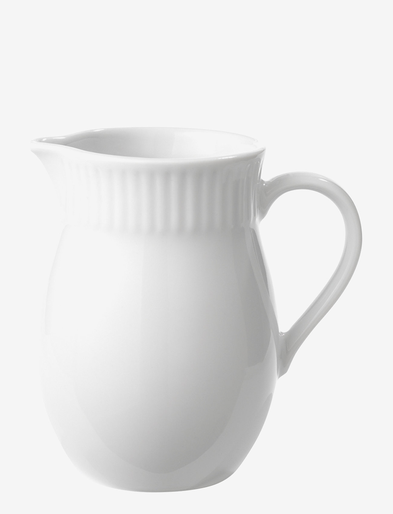 Aida - Relief - mælkekande porcelæn white 1 stk  0,2 L - milk jugs - white - 1