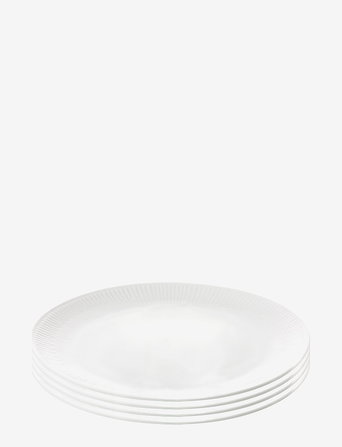 Aida - relief - white dessert plate - de laveste prisene - white - 0