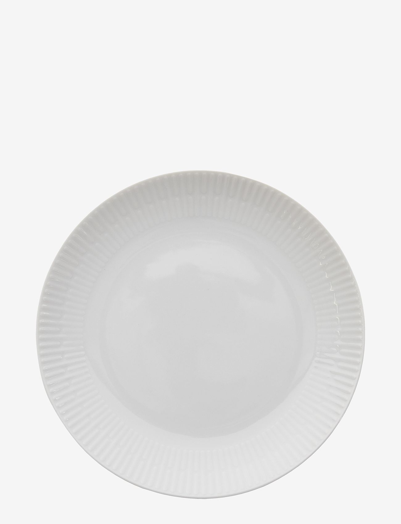 Aida - relief - white dessert plate - lowest prices - white - 1