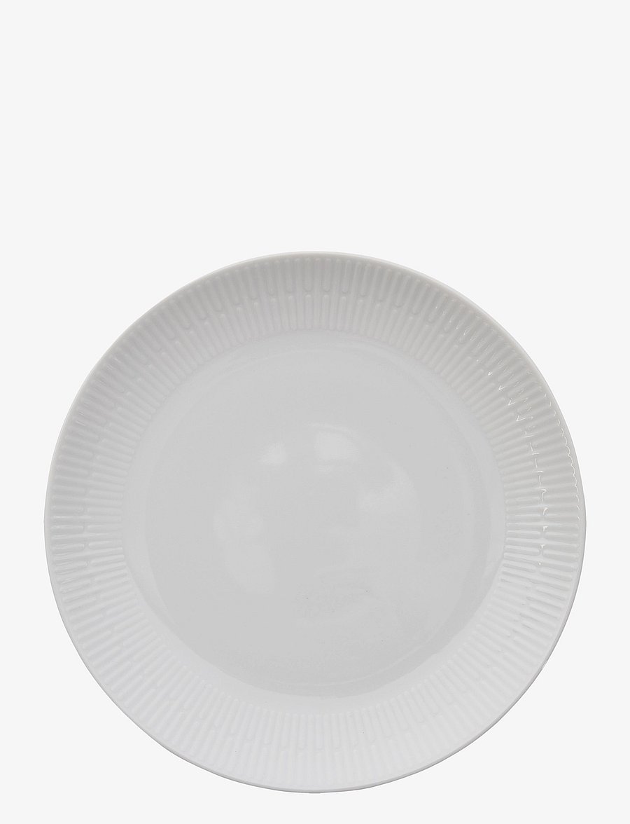 Aida - Relief - middags tallerken porcelæn white 4 stk 27 cm gaveæske - speiseteller - white - 1