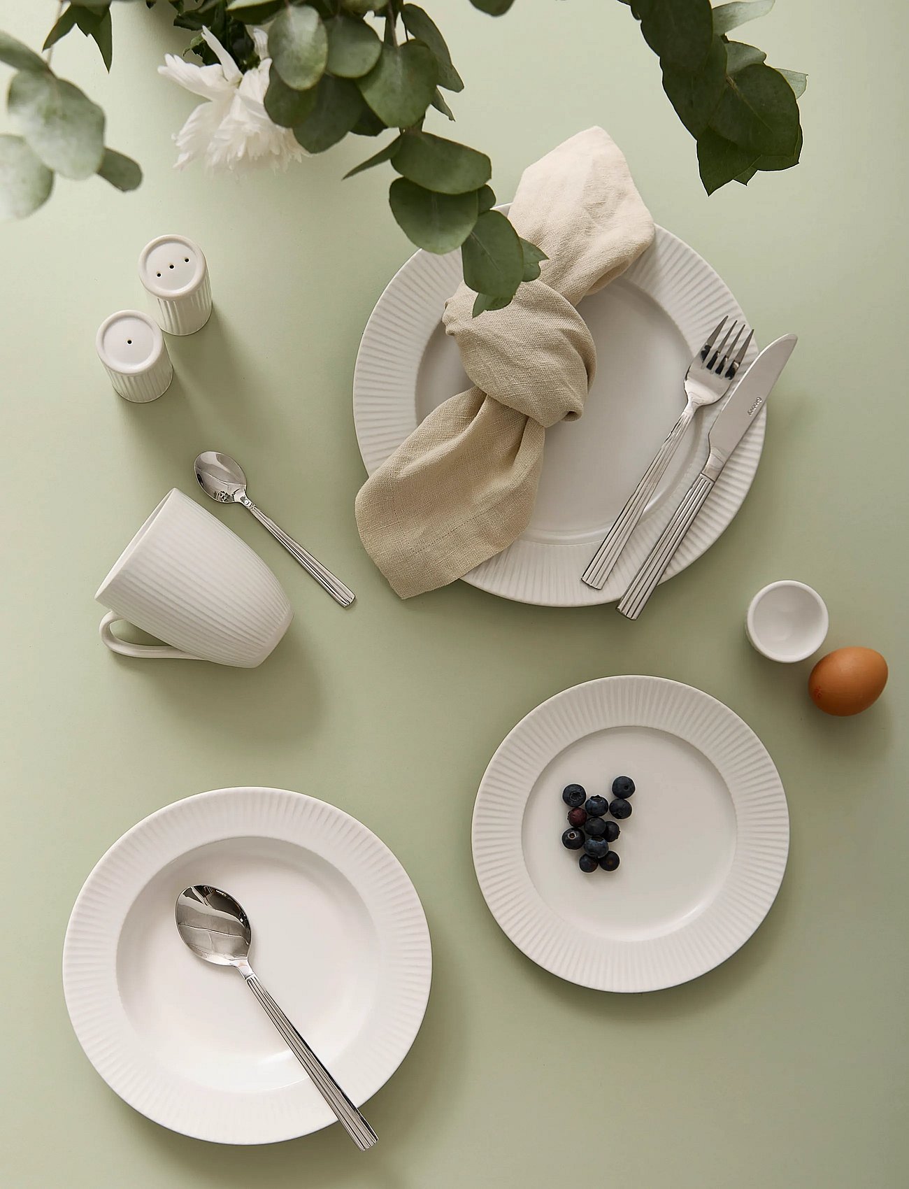 Groovy - cutlery 48 pcs set - MIRROR POLISH
