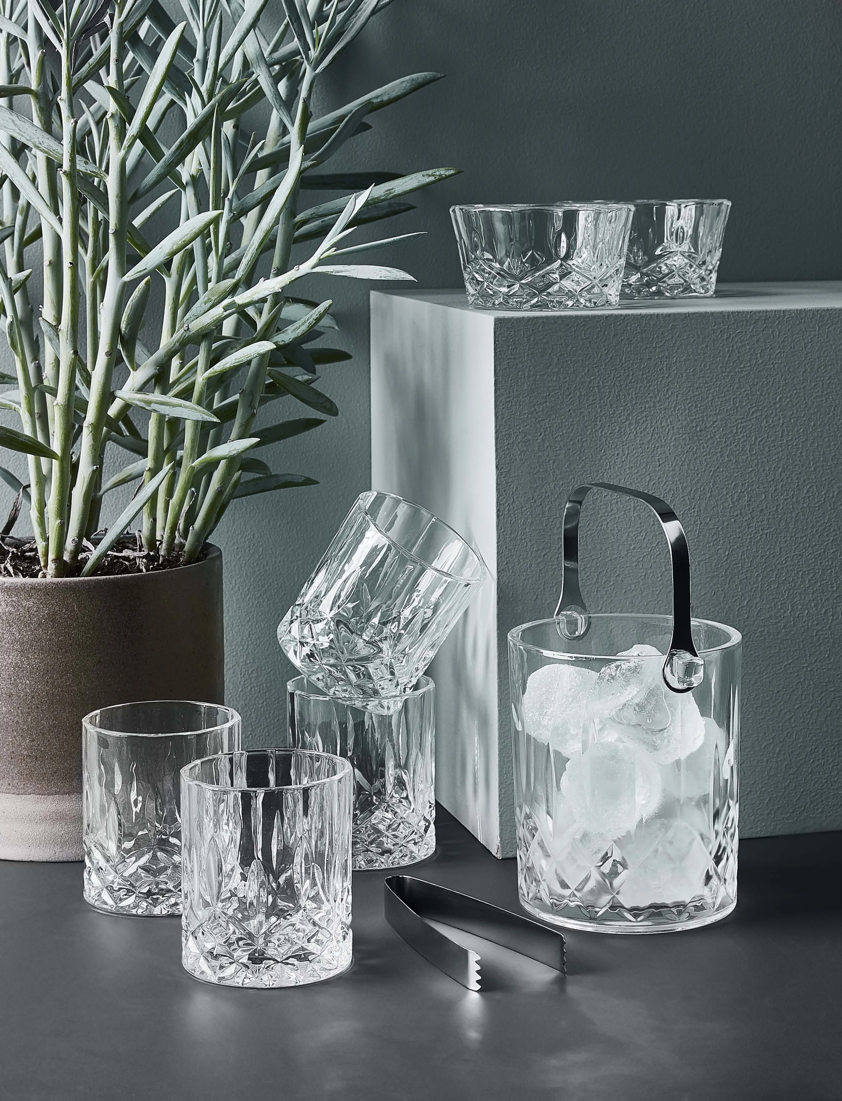 Aida Harvey 7 Pcs. Bar-Set, One Size, Glass, Nackt - Whiskey & Cognac Homeware