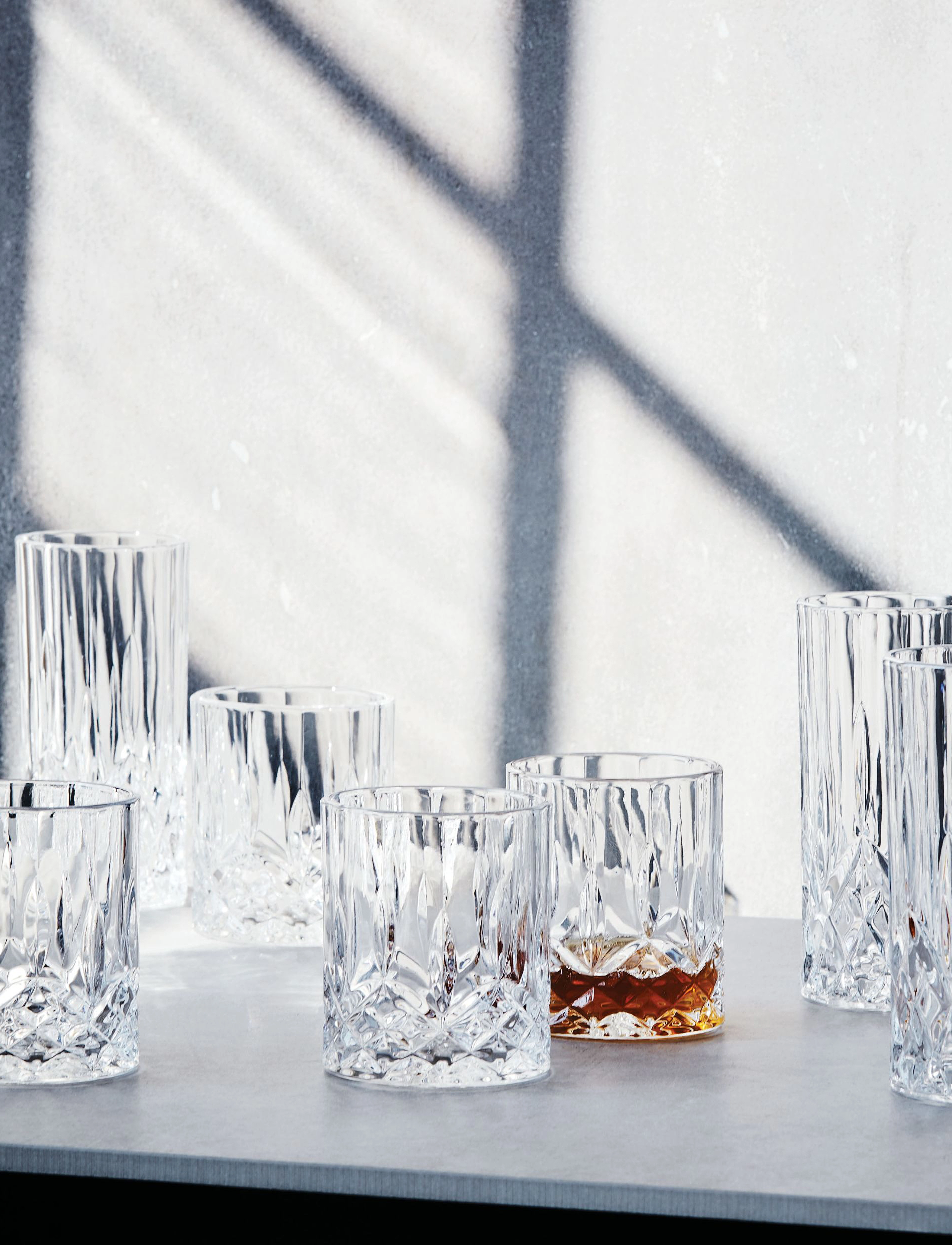 Aida Harvey Whisky Glas 4 Stk 31 Cl Gaveæske, CL, Glass, Nackt - Whiskey & Cognac Homeware
