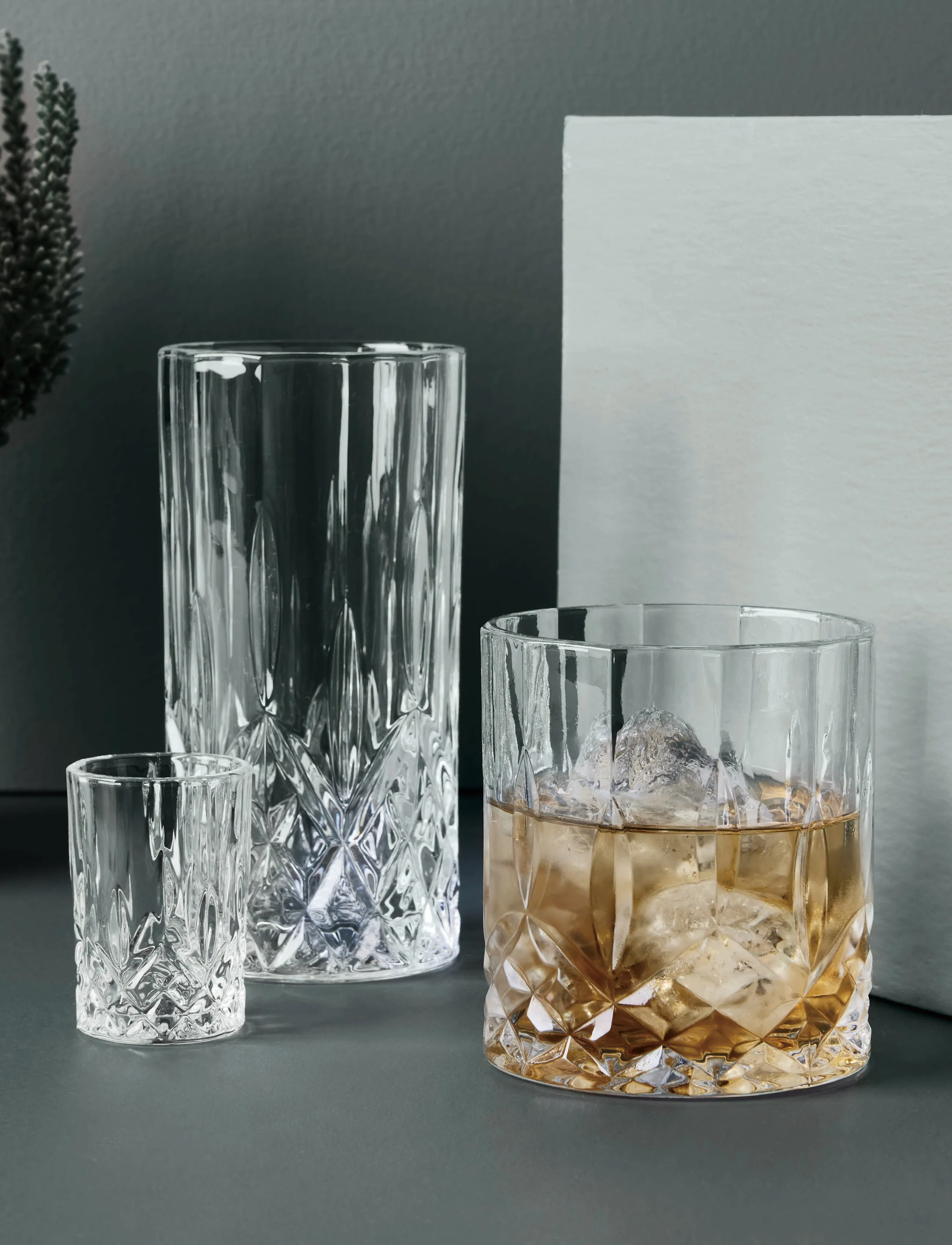 Aida Harvey Shotglass, 3.7 CL, Glass, Nackt - Shot Homeware