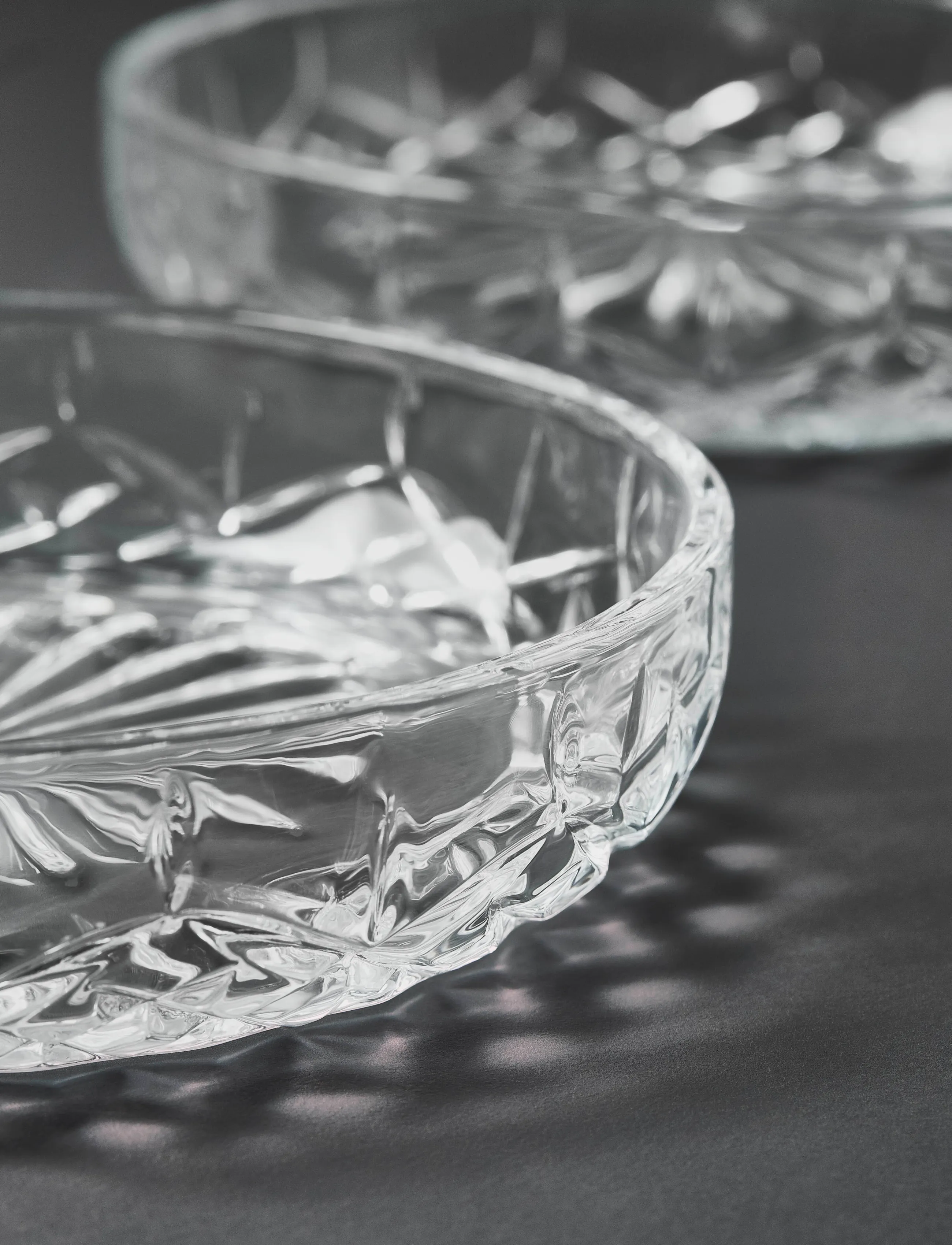 Aida - harvey - ice-cream plate - clear - 2